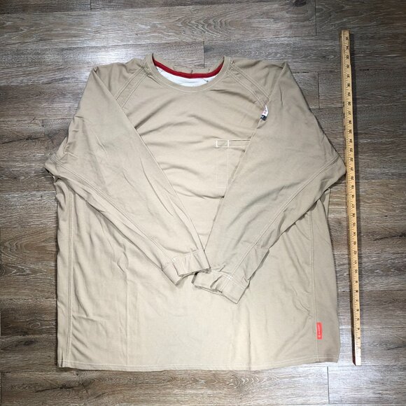 Bulwark FR Shirt Mens 3XL Long Sleeve Flame Resistant Workwear iQ Series Pocket - Picture 3 of 7